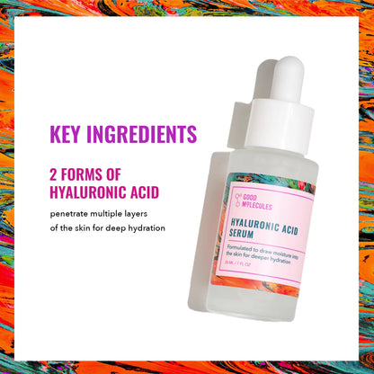 Hyaluronic Acid Face Serum - 1 Fl Oz